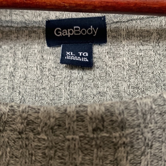 GAP BODY | Light Grey Soft Spun Ribbed Tank Sz XL - Picture 5 of 7
